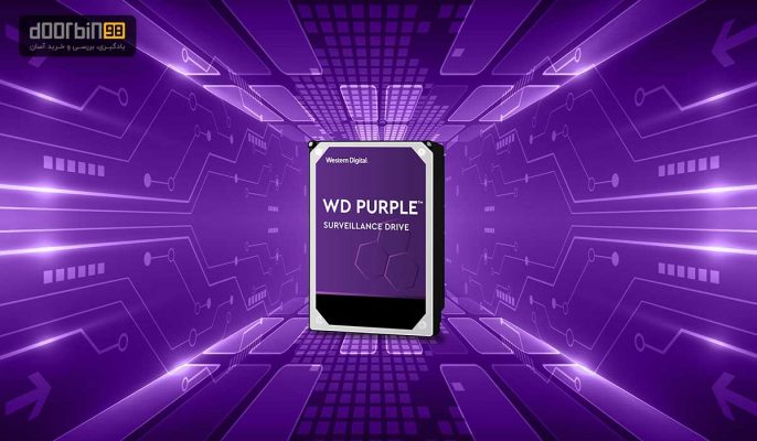 هارد بنفش وسترن دیجیتال مدل Purple WD20PURX